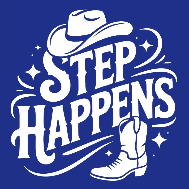 Line Dance Step Happens Western Design
