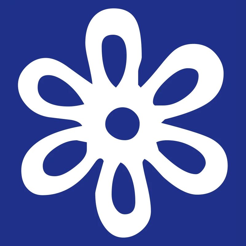 Ornament oder weisse Blume (Vectorgraphic)