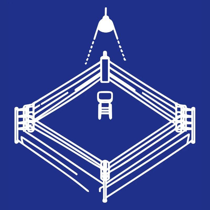 Dessin de ring de boxe
