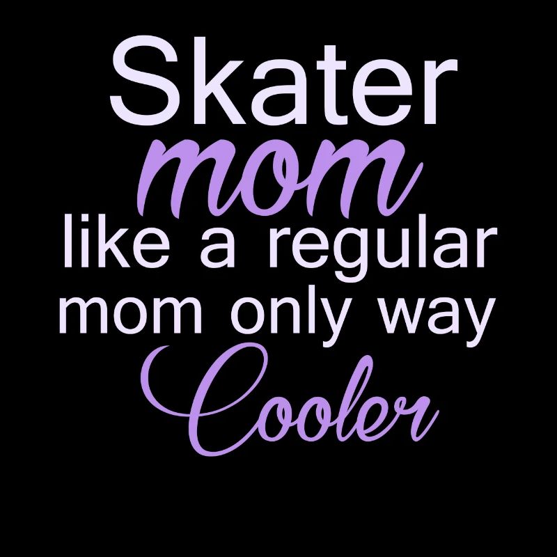 Skater Mom Tshirt Eiskunstlaufen Geschenke