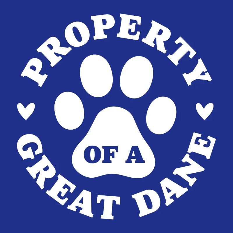 Eigentum einer Deutschen Dogge