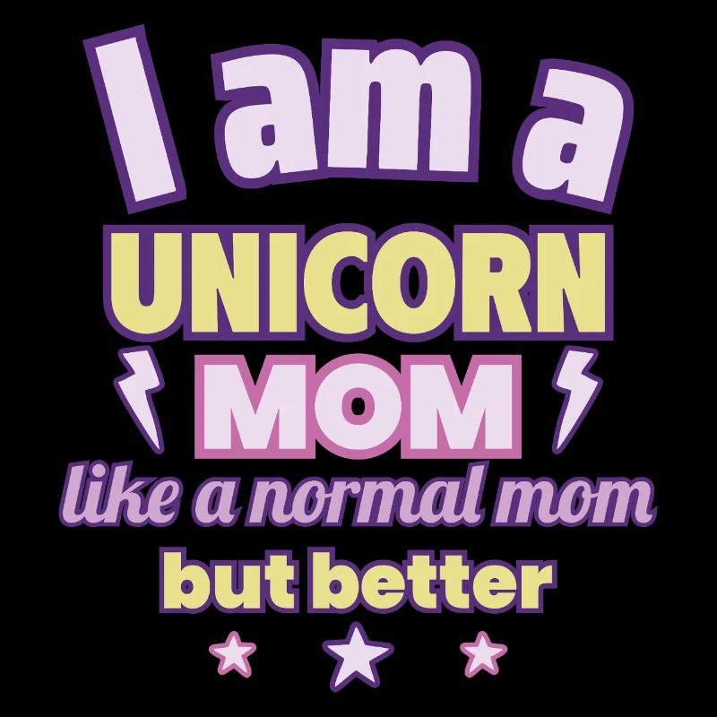 Mutter Einhorn, Muttertag Geschenk, Magie