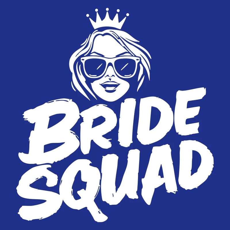 Conception de la mariée « Bride Squad »