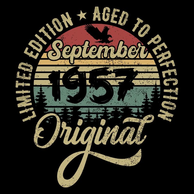 68th birthday September 1957 - 68 years old