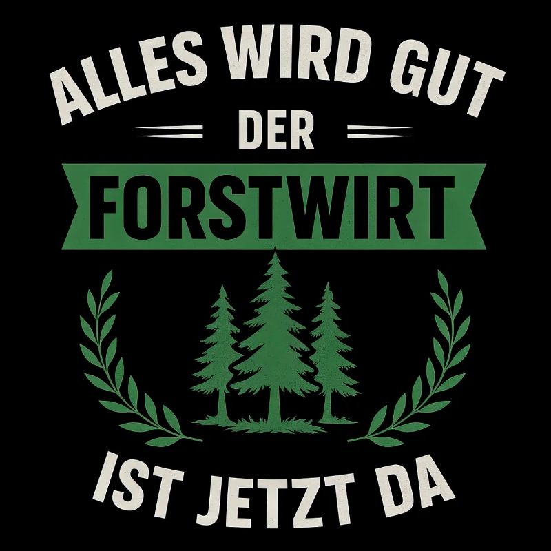 Lustiger Forstwirt Spruch