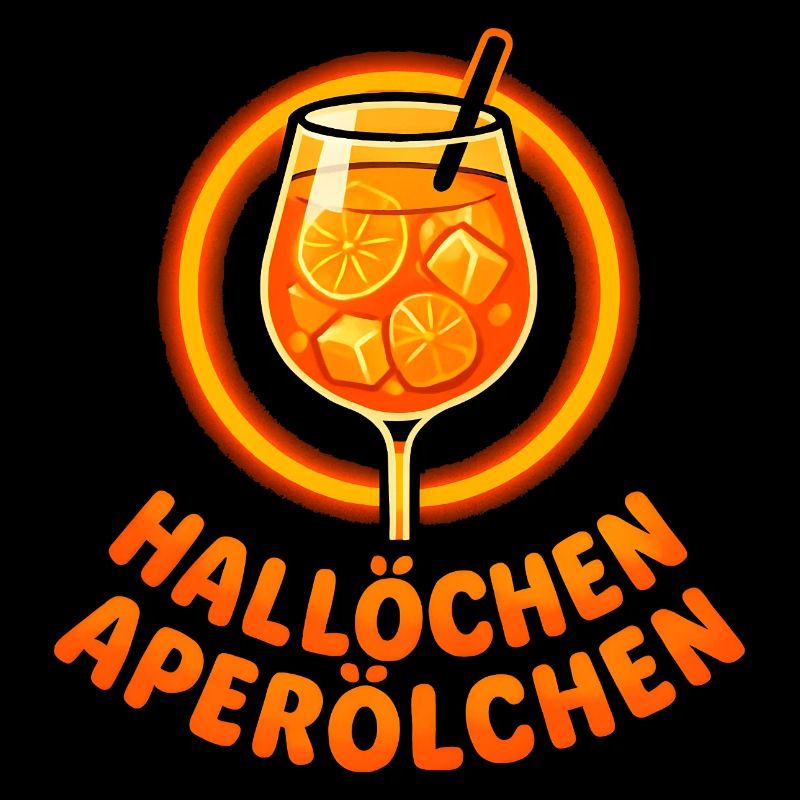 Hello Aperölchen Party Saying Humor Funny