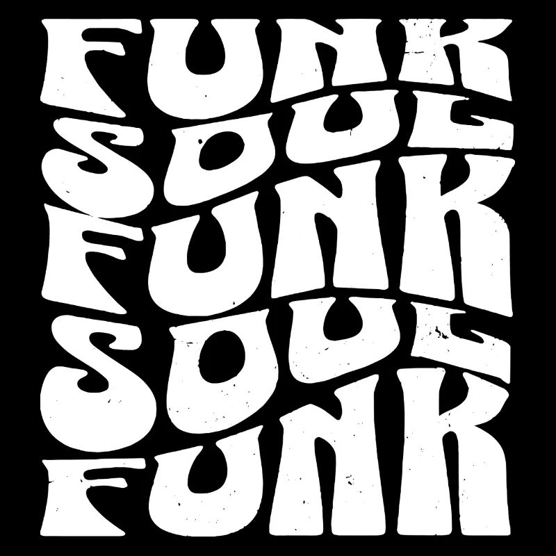 Funk and Soul Music Bold Typography 