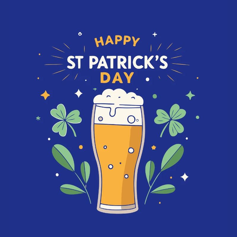 St. Patrick's Day Festive Beer