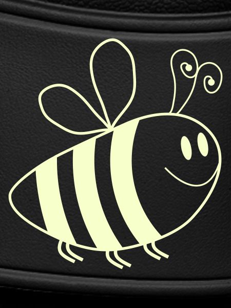 Smiling Bees Pattern
