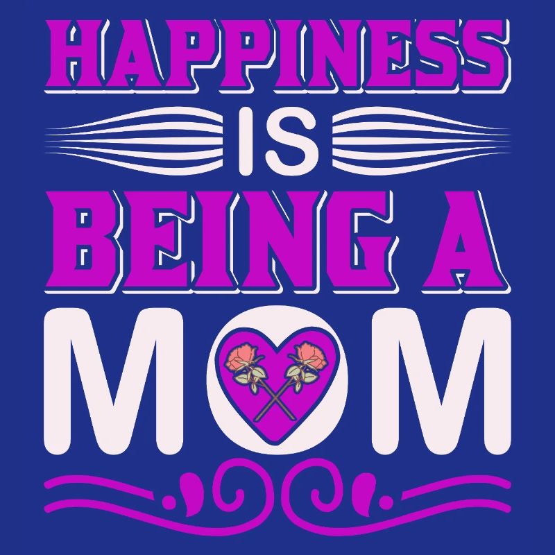 Glück ist, eine Mutter zu sein Mutterschaftsshirt