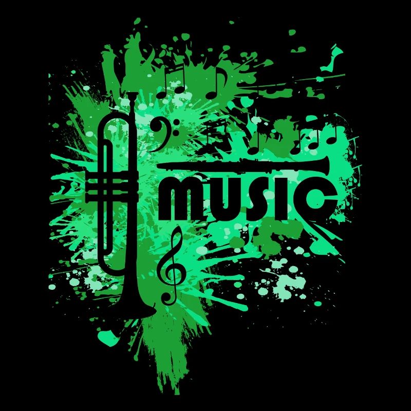 Musique de Projections de Trompette Verte