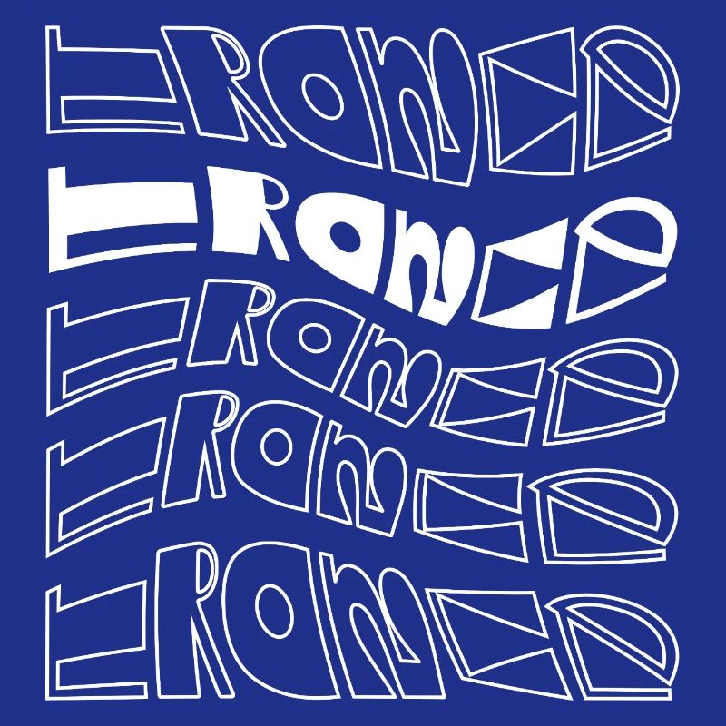 Trance Typographic Pattern design