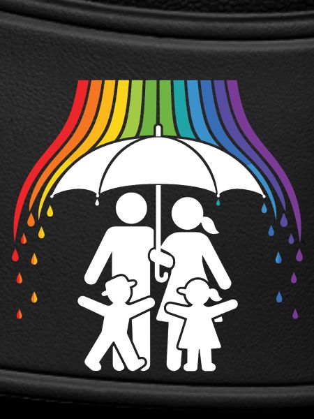 Save_Space_LGBTQ Rainbow Shield
