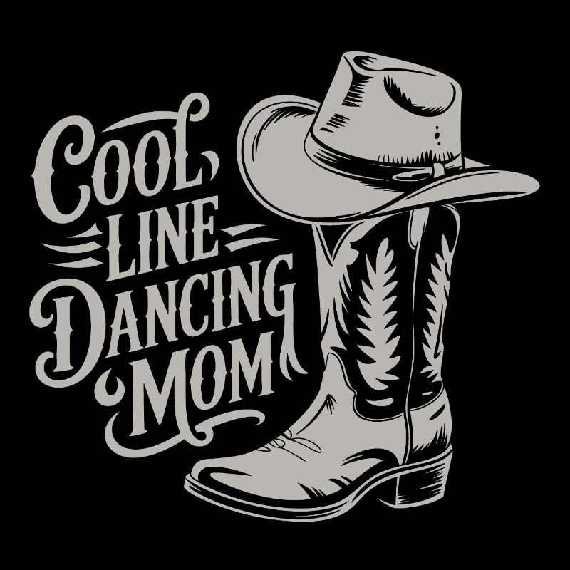 Line Dance Mom Linedance Mama Geschenk