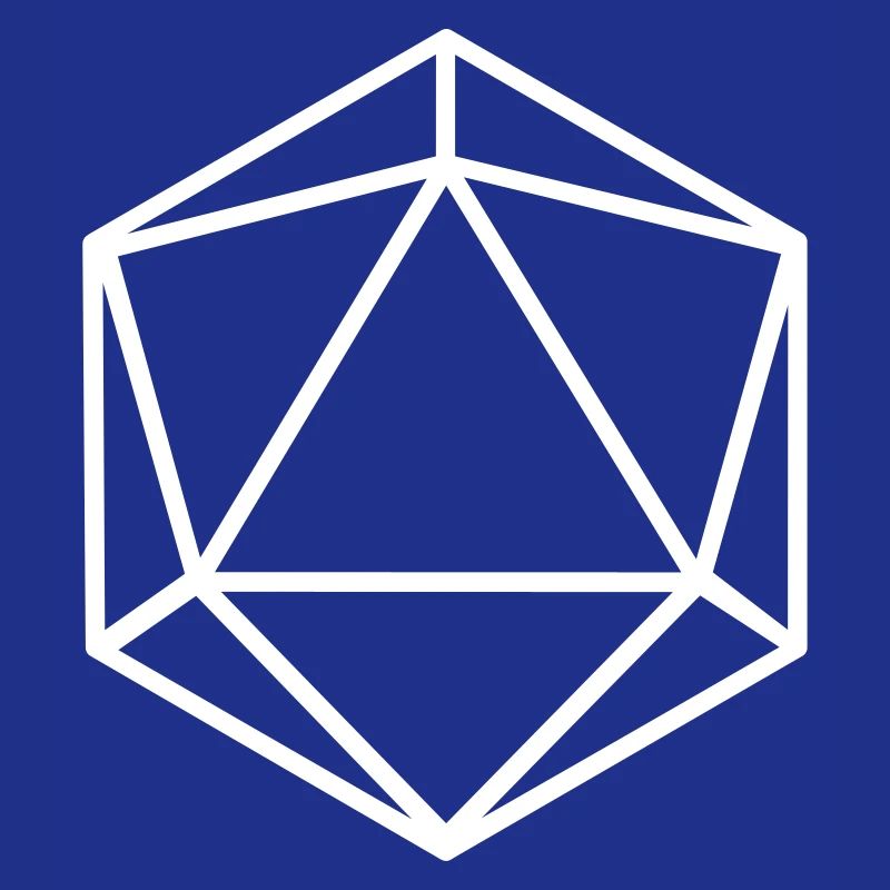 D20 D20 Dice Abstract