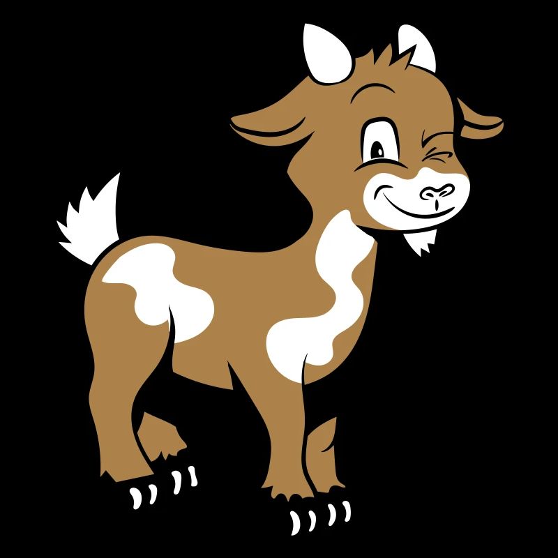 Ziege freundlich lieb