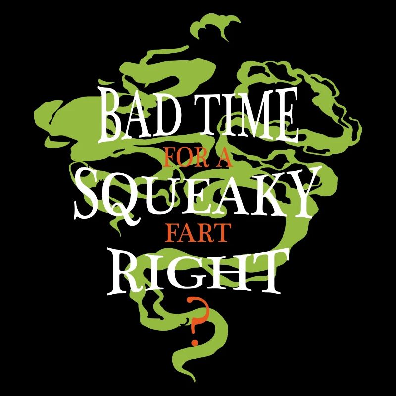 Schlechtes Timing für ein Quietschenden Furz oder