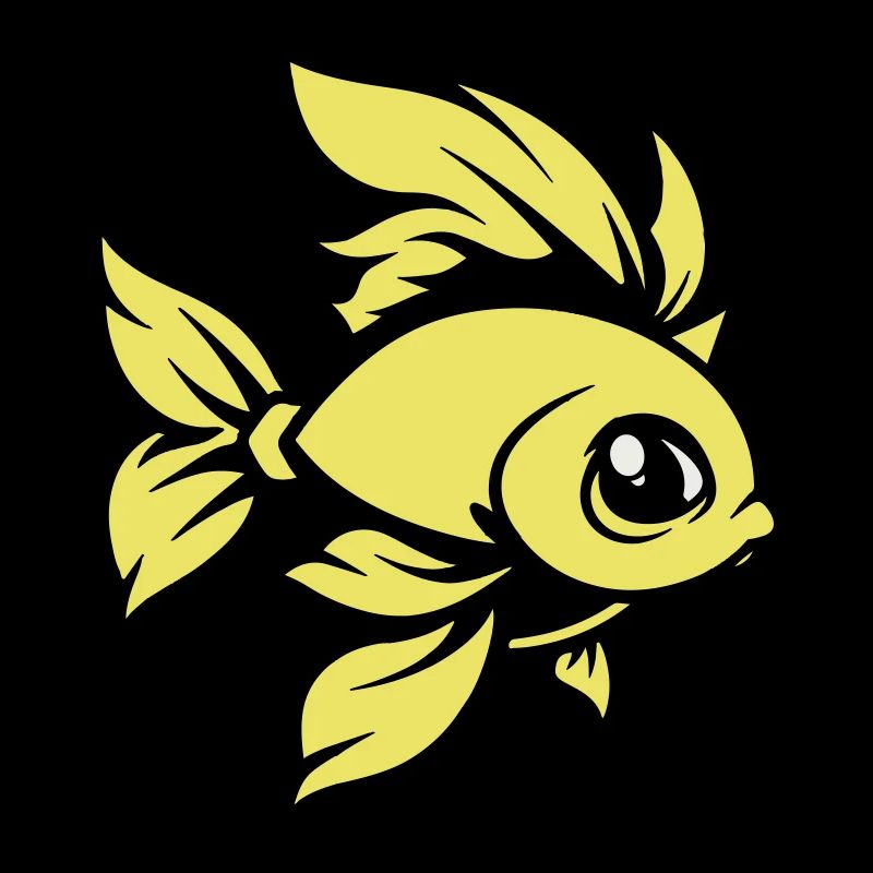 Goldfish Fish Comic Animal