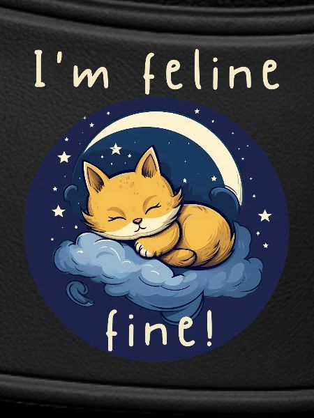 Feline Fine Moonlit Kitten