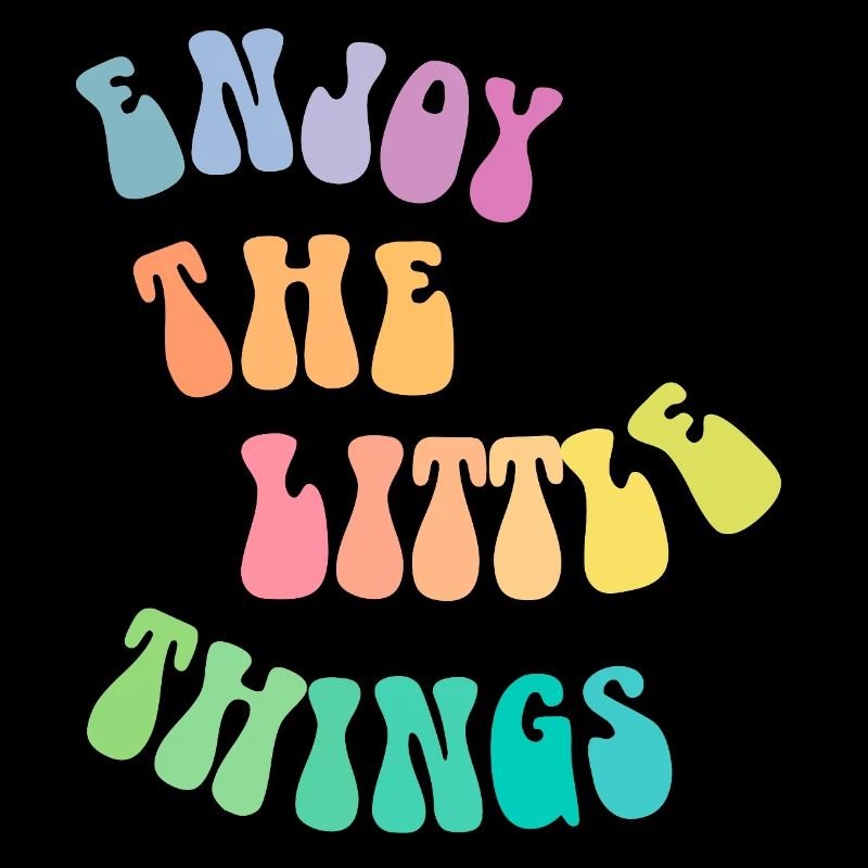 Enjoy little things - Geschenkidee - Geschenk
