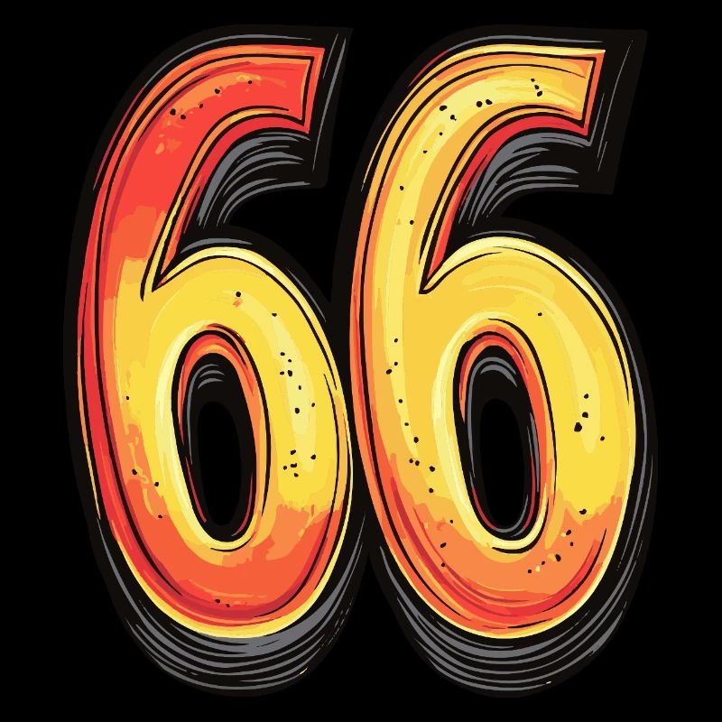 66 Number Comic
