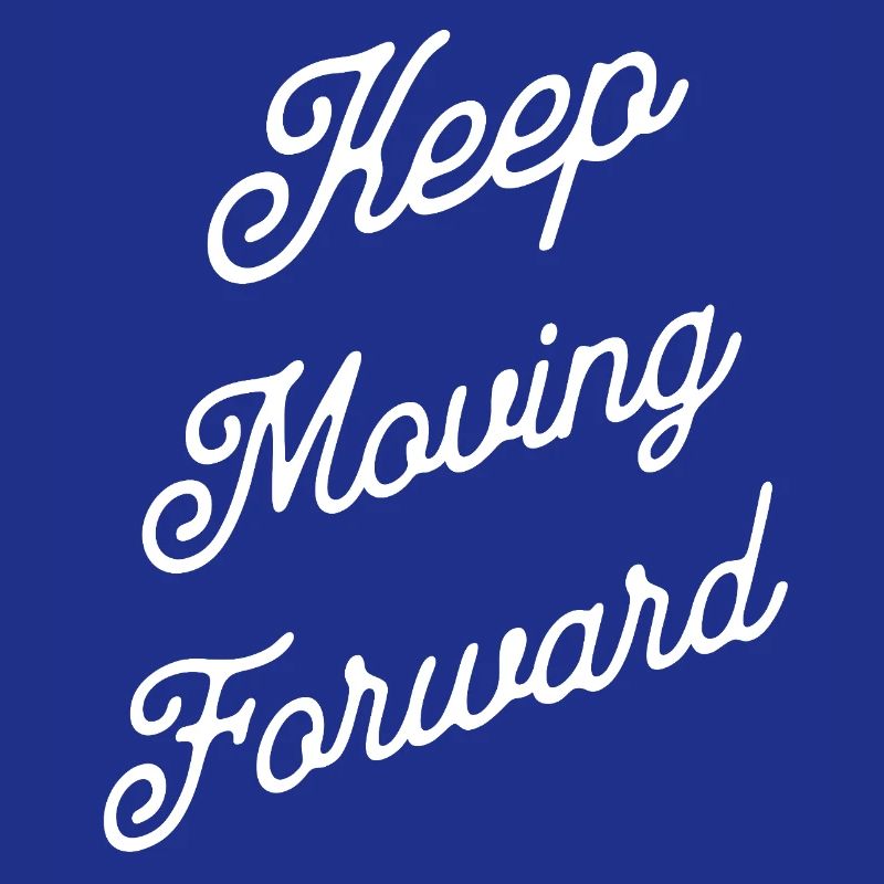 Avance Toujours Lettrage Script