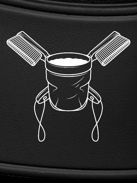 Chalkbag & Brushes - White