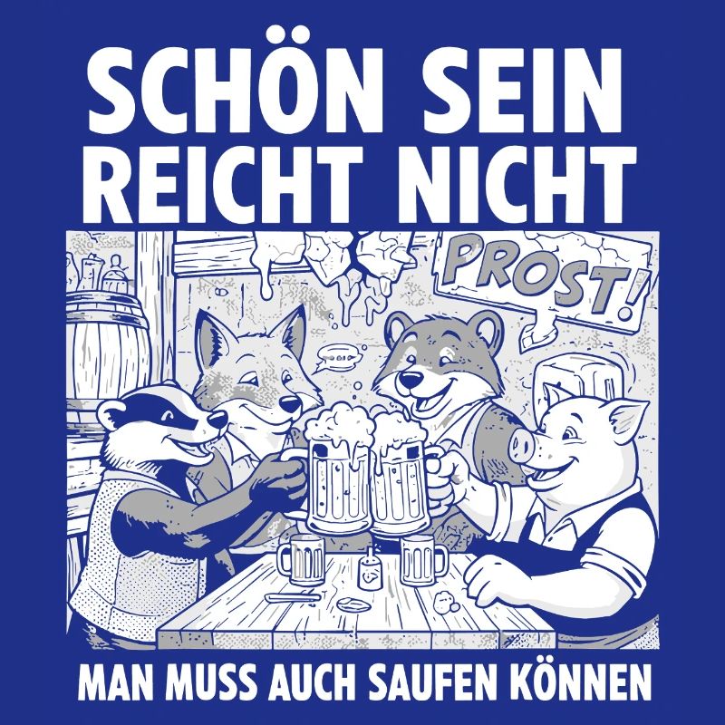 Acclamations à la table de la bière