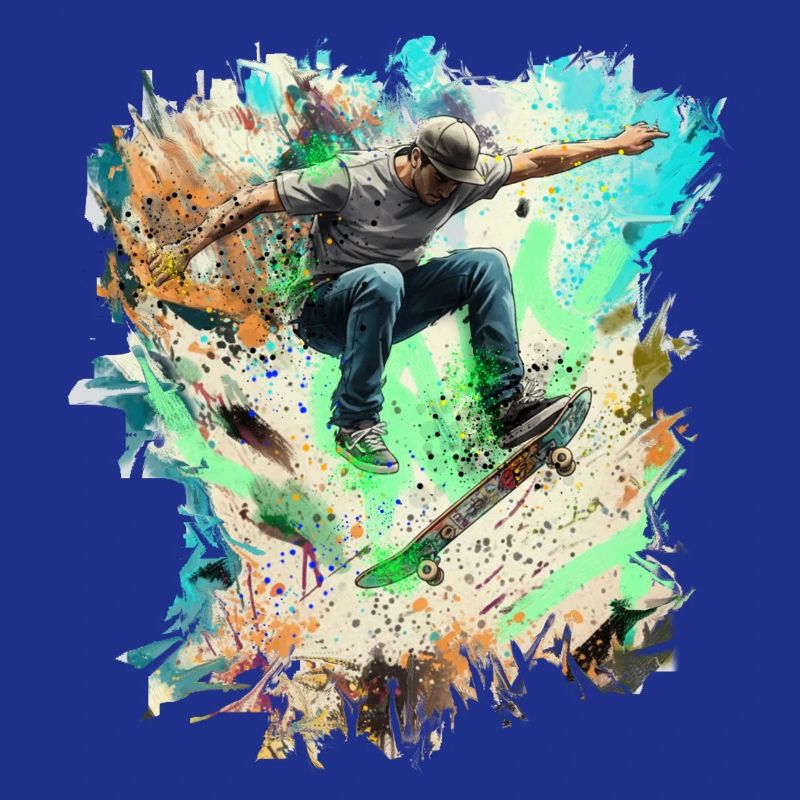 skateboarding