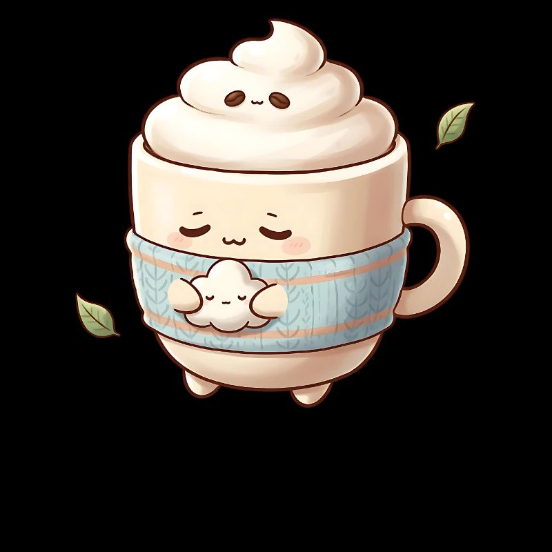 Kuschelige Wolkenkaffee Becher