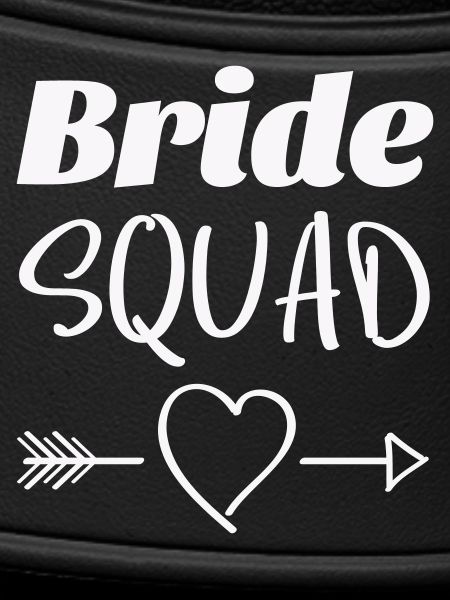Braut Squad Herz Pfeil