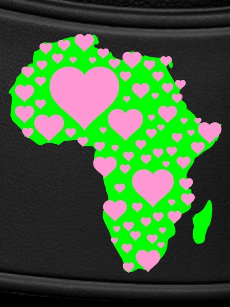 Africa Heart Pattern