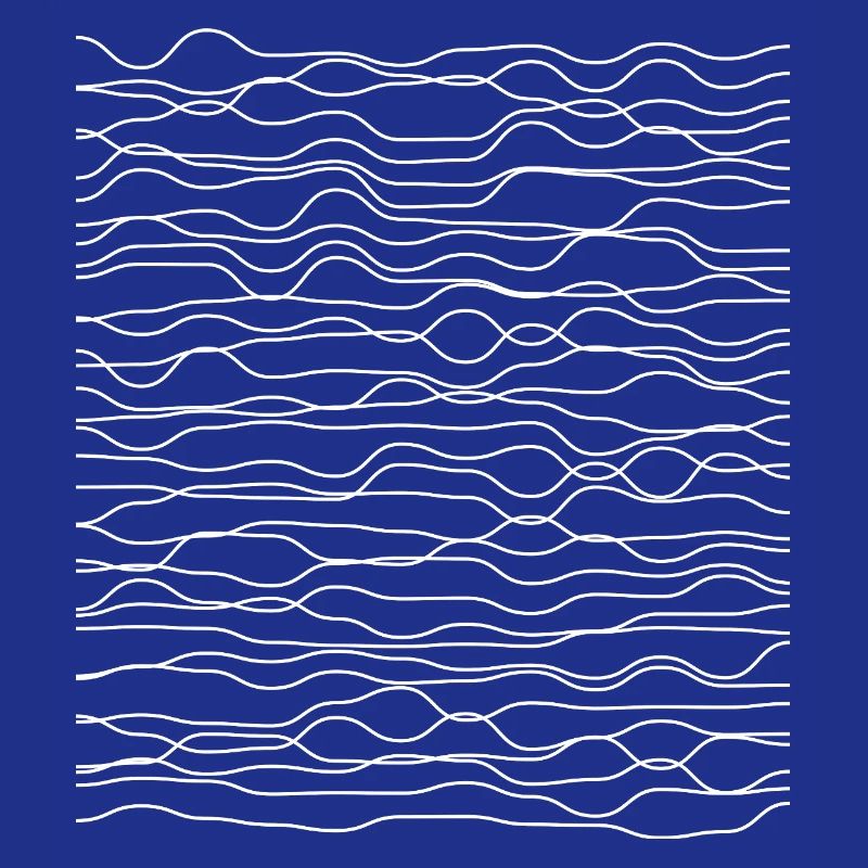 Wavy Line Echoes Pattern
