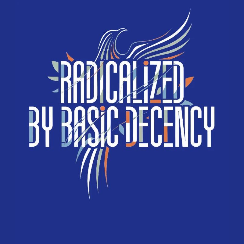 Radicalized by Basic Decency Shirt for Activists