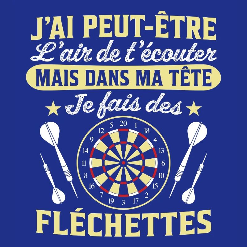  joue aux fléchettes