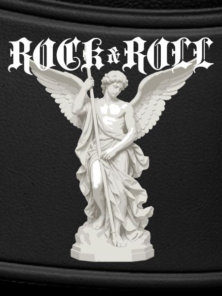 Rock-'n'-Roll-Engelstatue