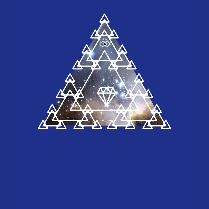 Illuminati Pyramide oeil univers Alien Nerd pc