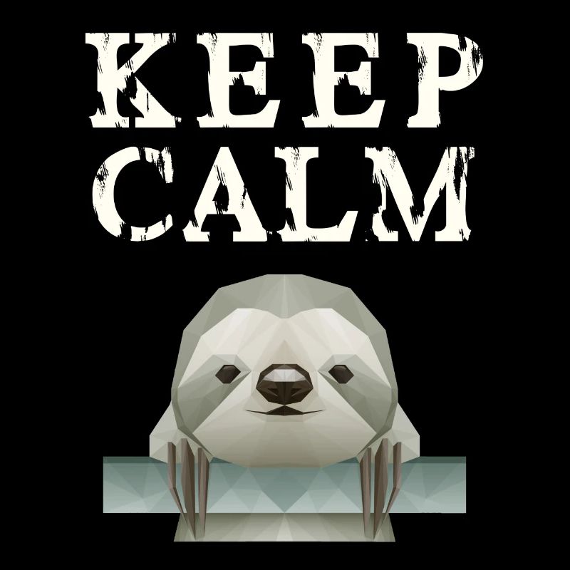 Keep Calm Faultier