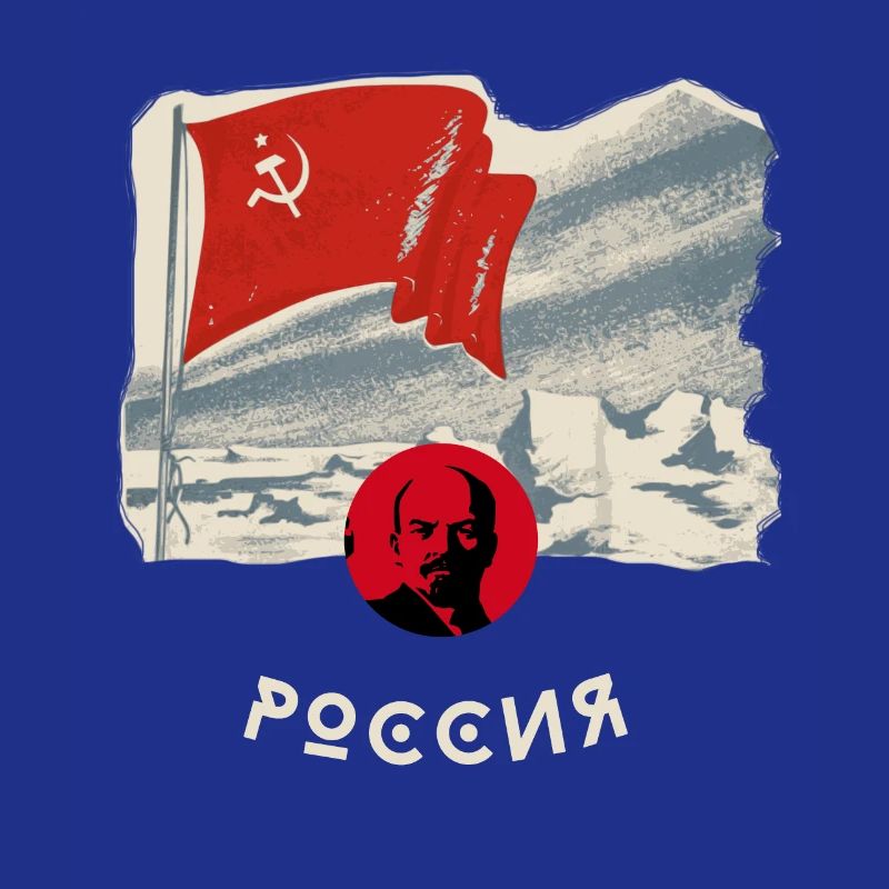 russie, lenin, drapeau, faucille, drapeau, moscou, russie