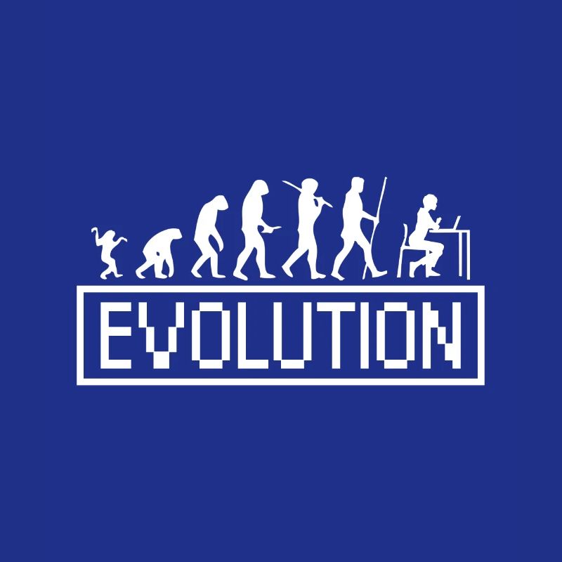 Evolution Computer Geschenk