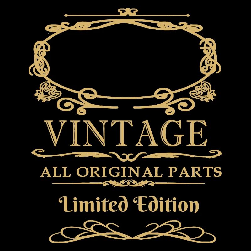 Born Retro Vintage Blank