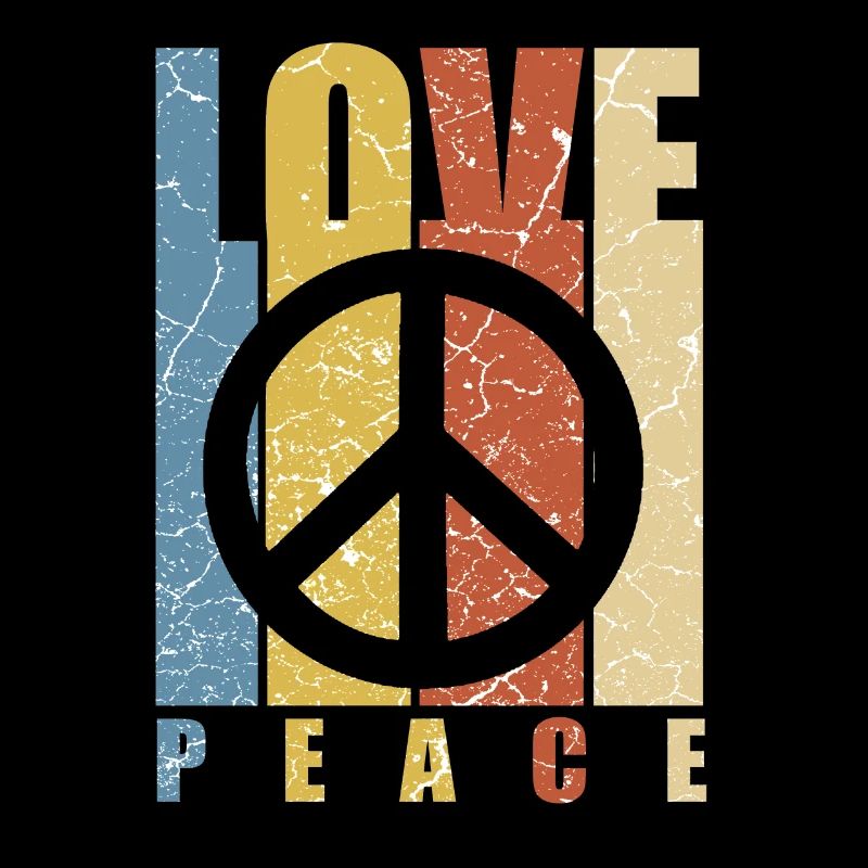 Vredesteken Hippie tolerantie vrede