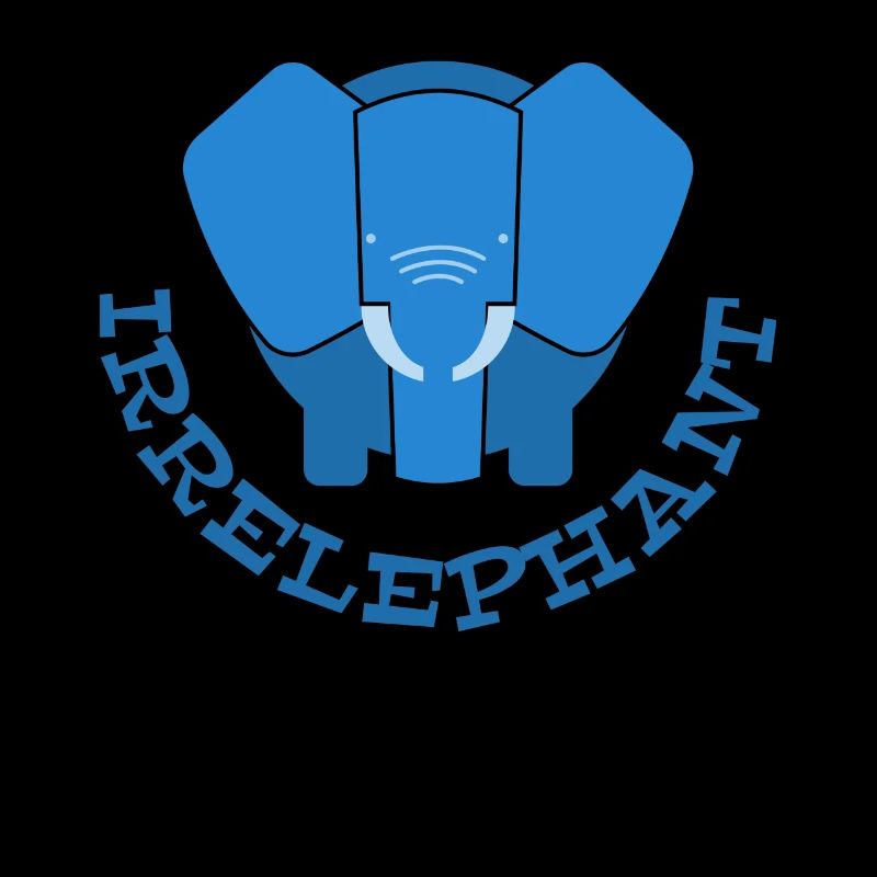 Irrelephant mit dem Elefant