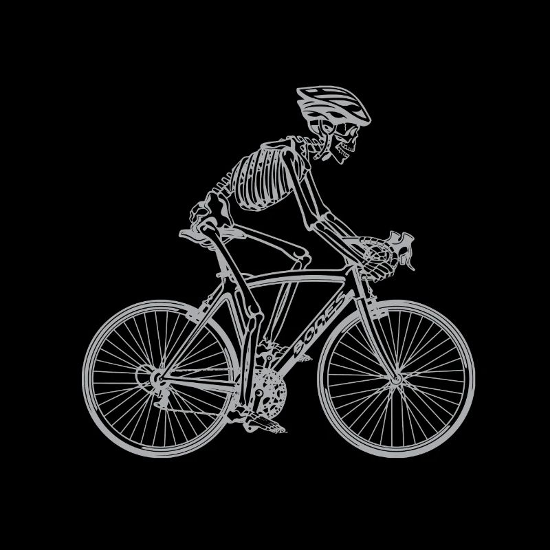 Skeleton Skull Biker