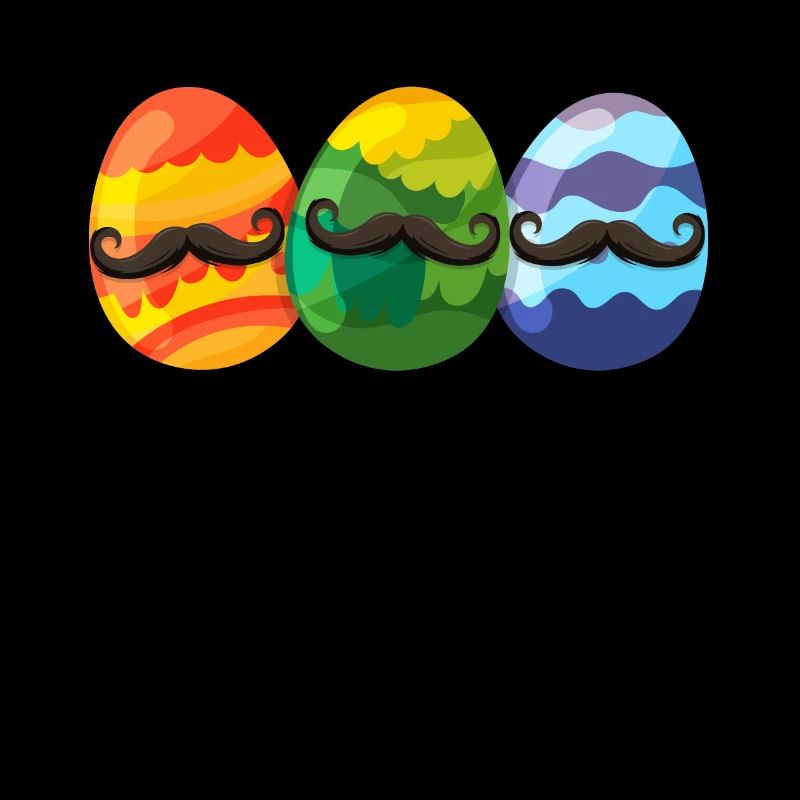 Oeuf de pâques hipster