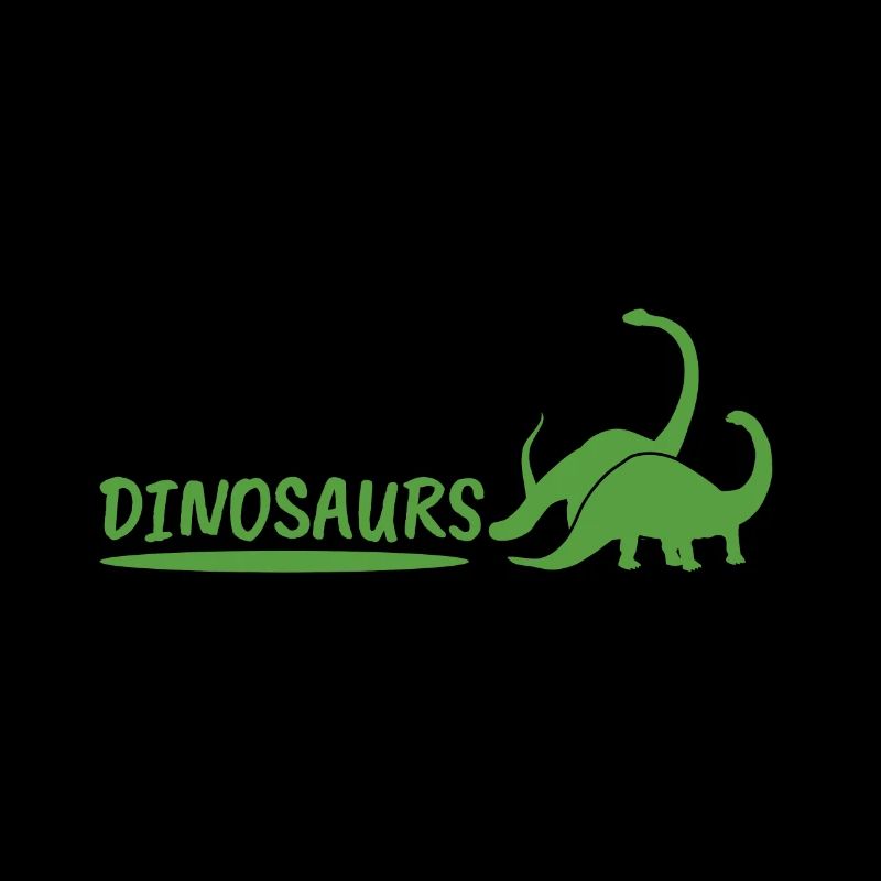 Dinosaurs in green