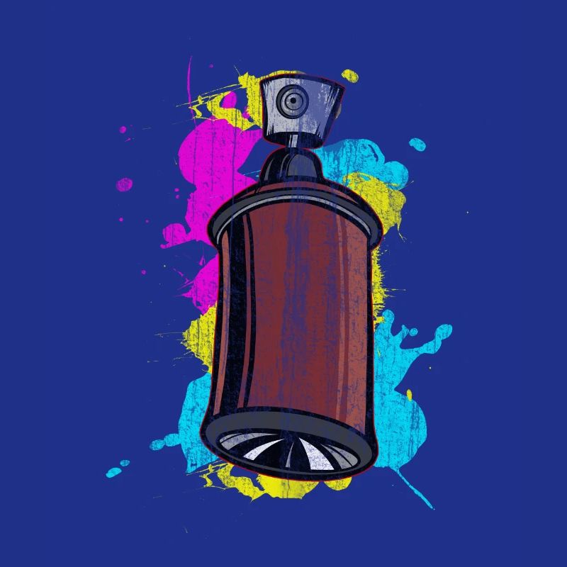 Graffiti Spraydose mit Spritzfarben