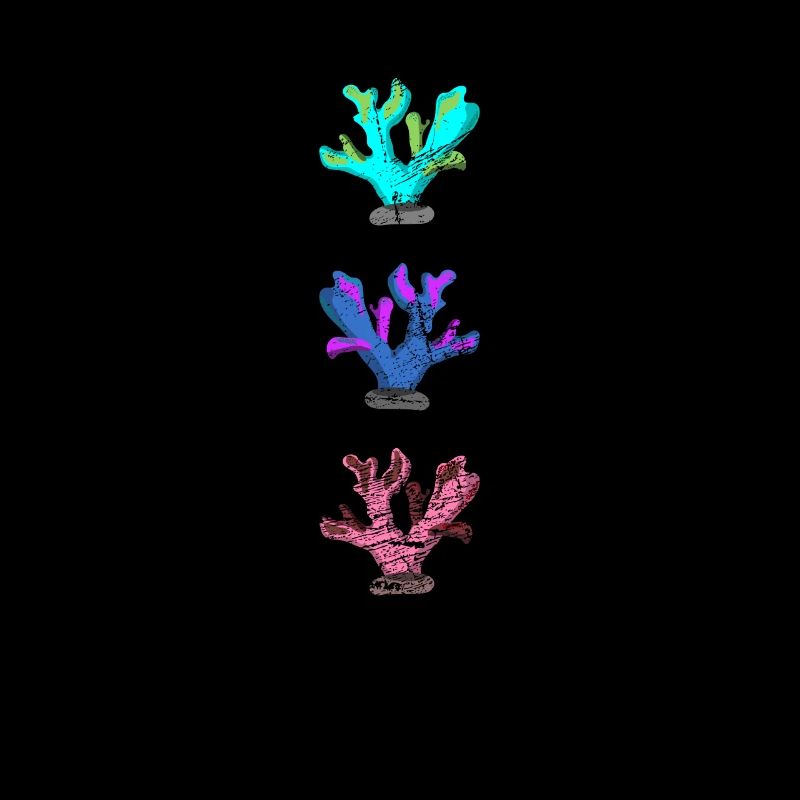 Coraux colorés