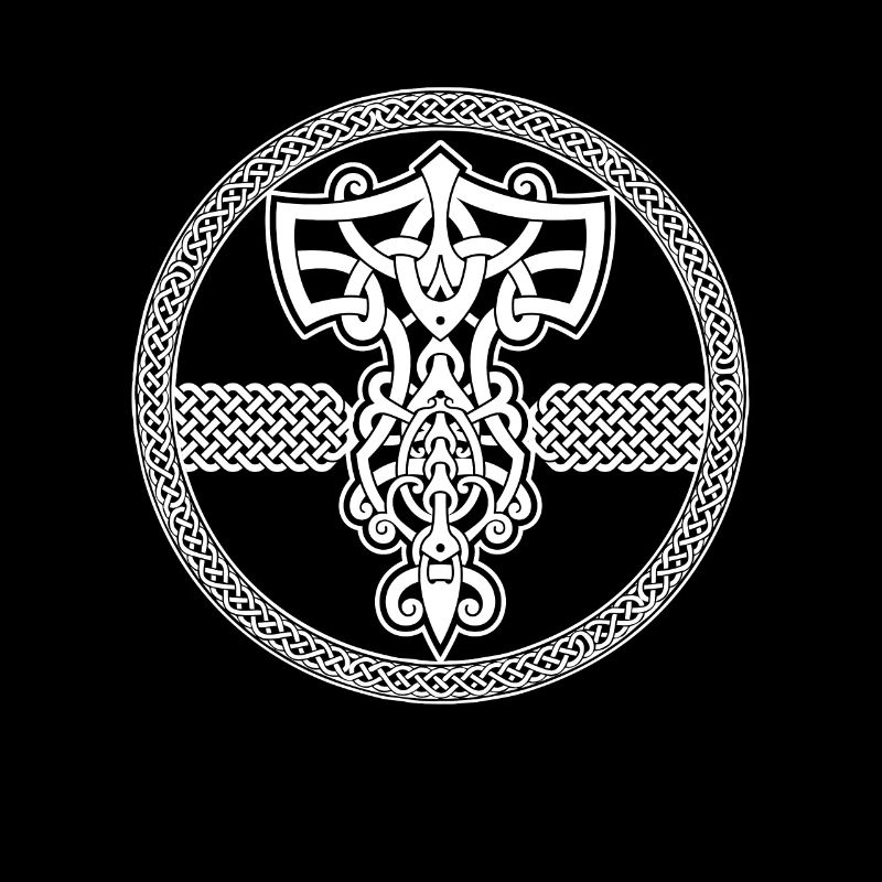 Wikinger Hammer Symbol Odin Thor Rune Walhalla