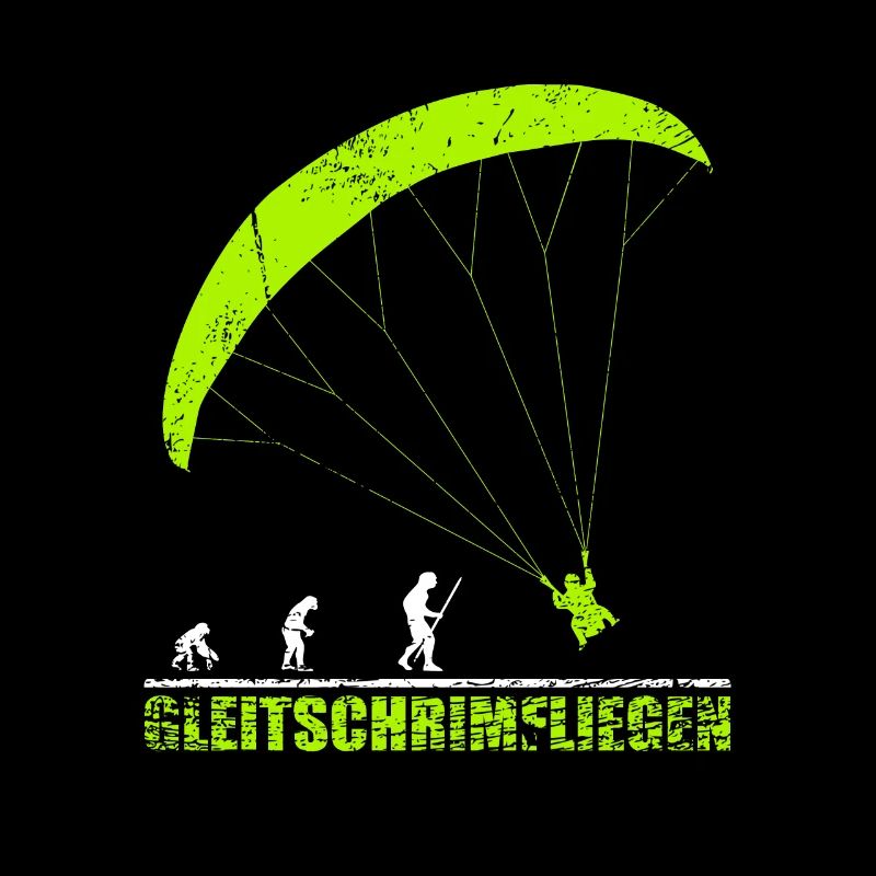 Gleitschirmfliegen Evolution Geschenk